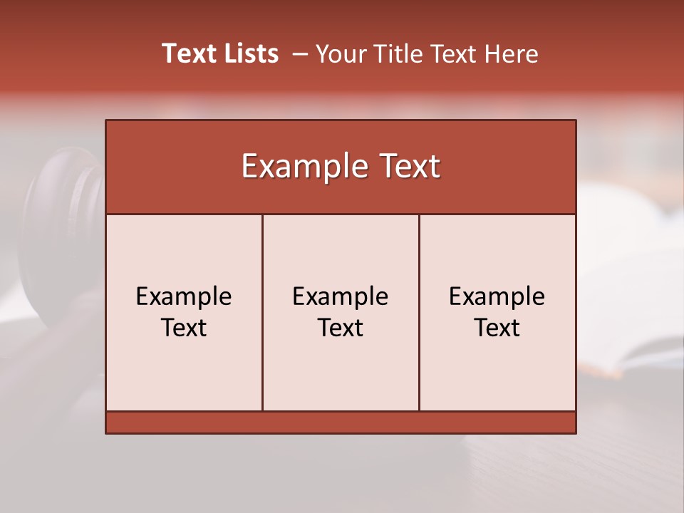 Concept Punishment Court PowerPoint Template
