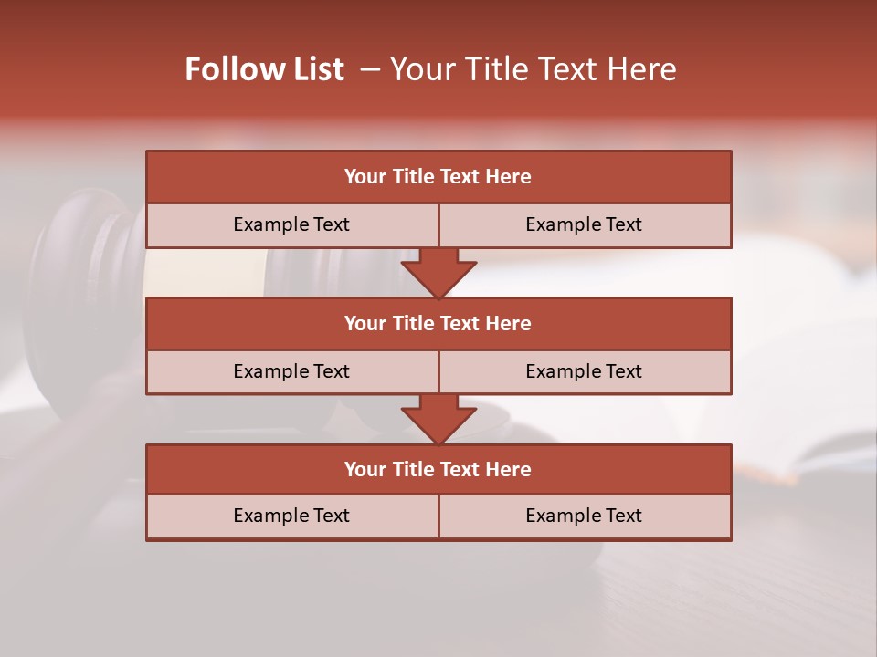 Concept Punishment Court PowerPoint Template