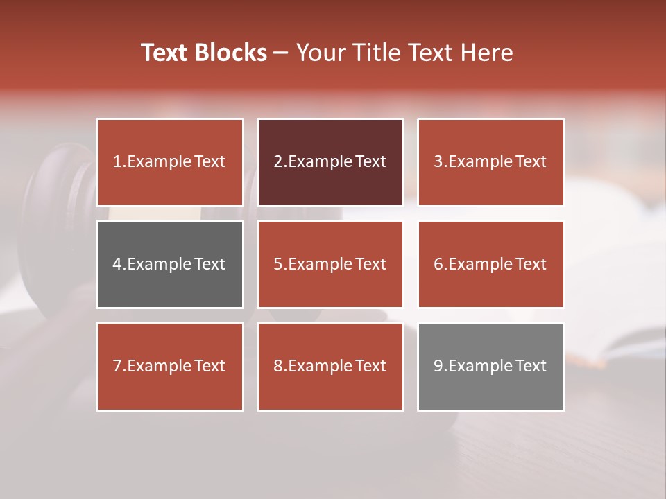 Concept Punishment Court PowerPoint Template