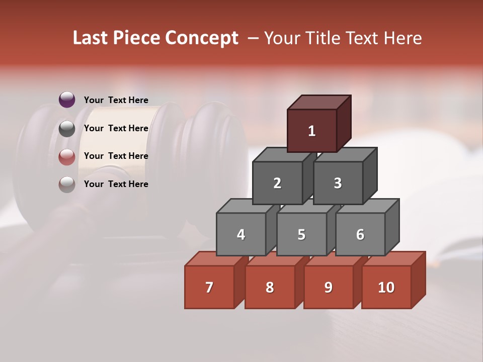 Concept Punishment Court PowerPoint Template