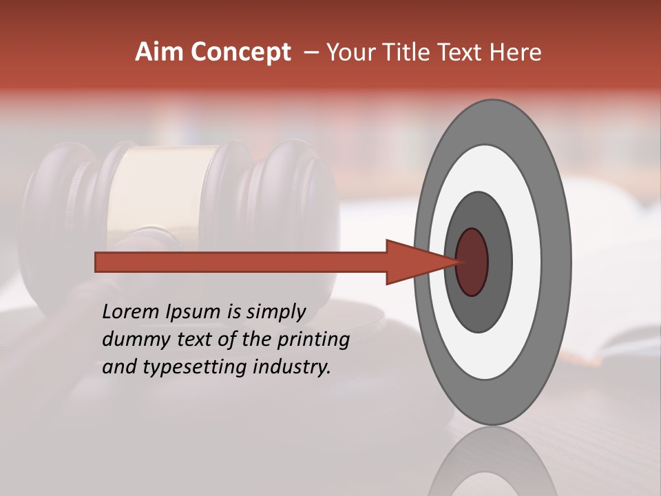 Concept Punishment Court PowerPoint Template