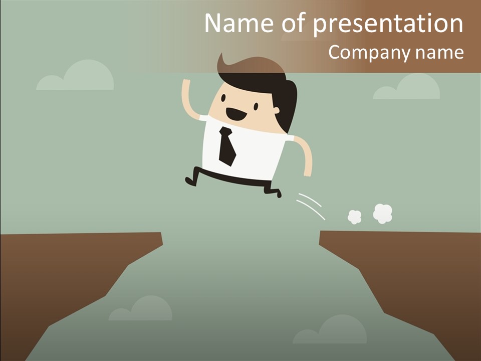 People Rock Broken PowerPoint Template