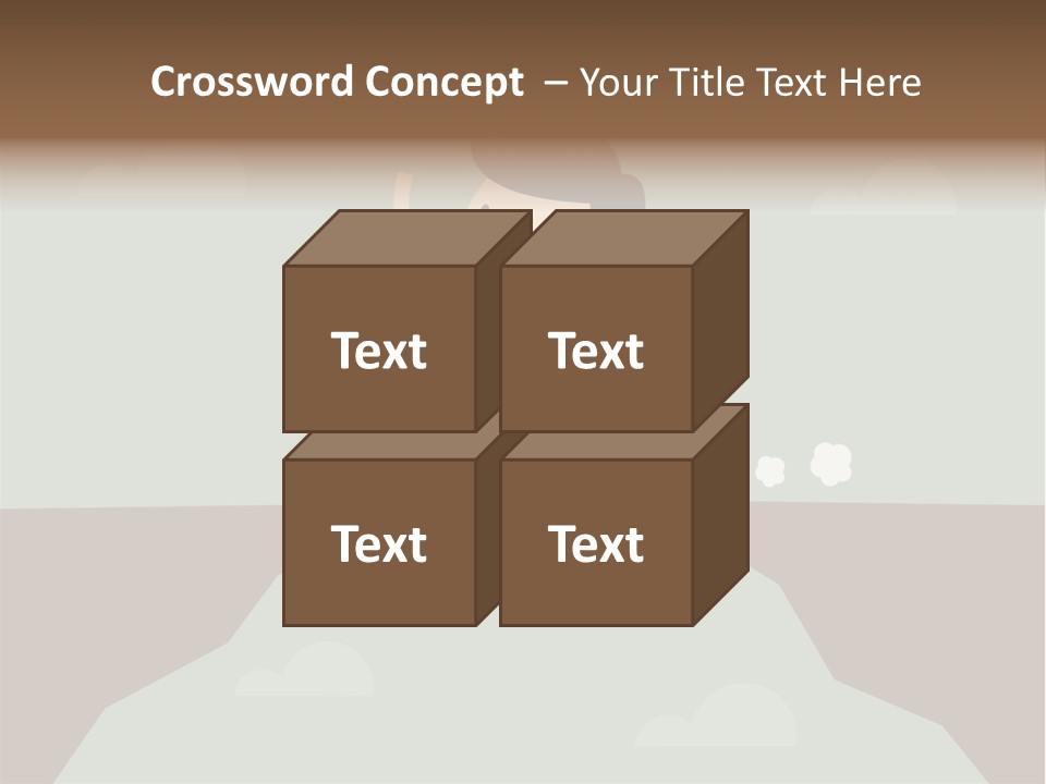 People Rock Broken PowerPoint Template