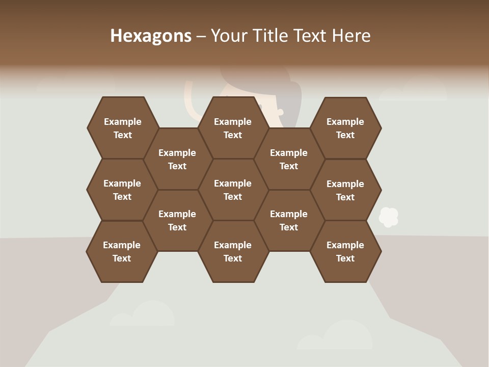 People Rock Broken PowerPoint Template