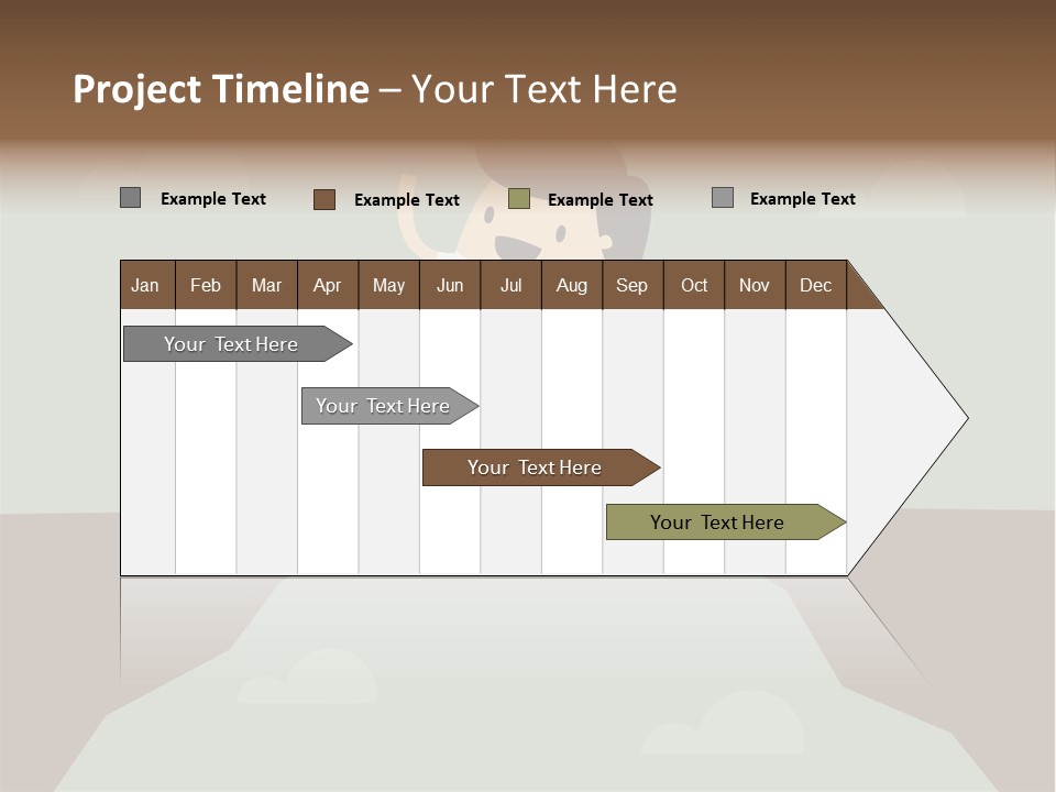 People Rock Broken PowerPoint Template