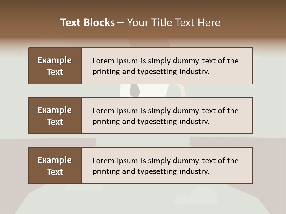 People Rock Broken PowerPoint Template