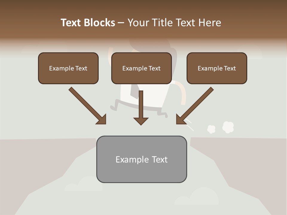 People Rock Broken PowerPoint Template