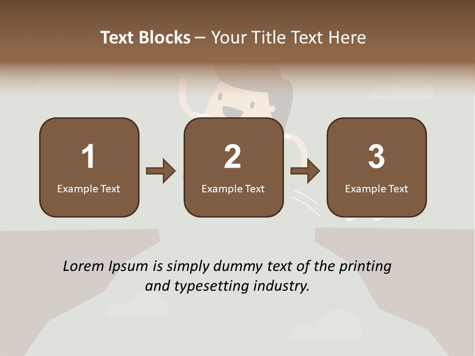 People Rock Broken PowerPoint Template