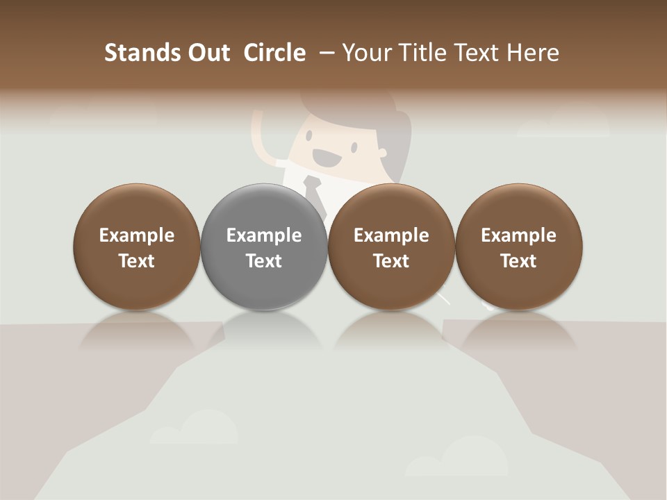 People Rock Broken PowerPoint Template