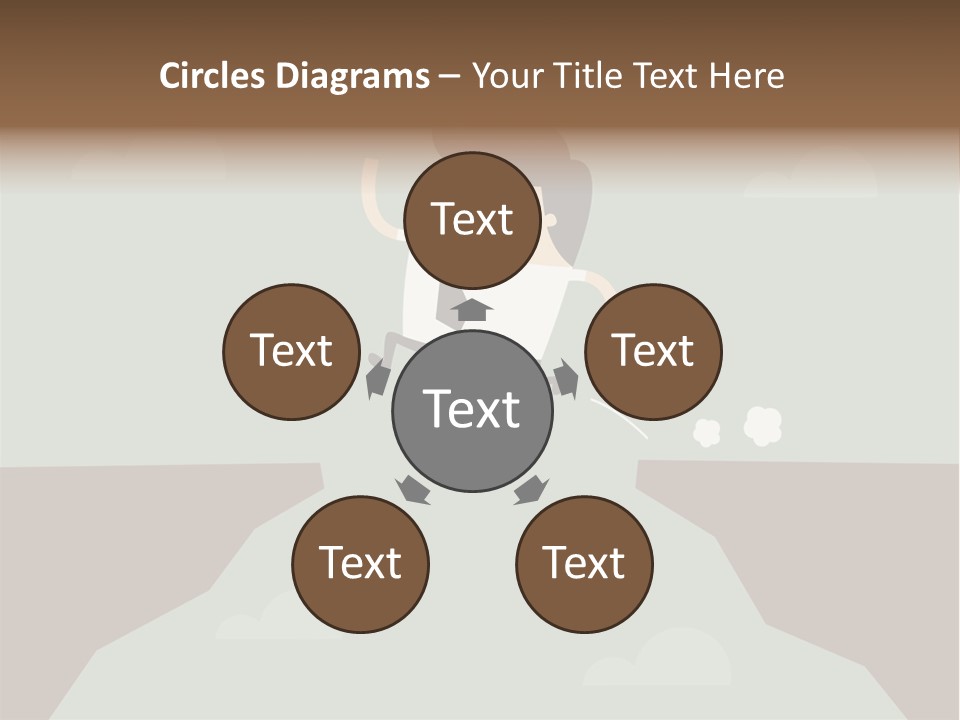 People Rock Broken PowerPoint Template