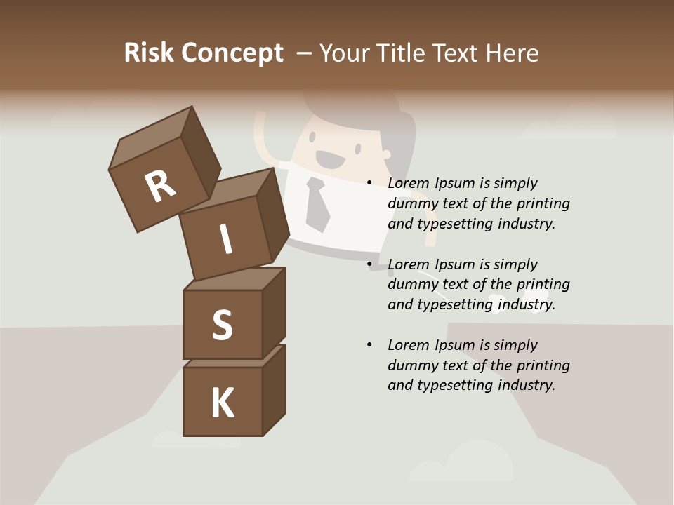 People Rock Broken PowerPoint Template