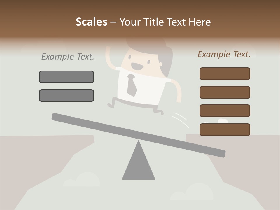 People Rock Broken PowerPoint Template
