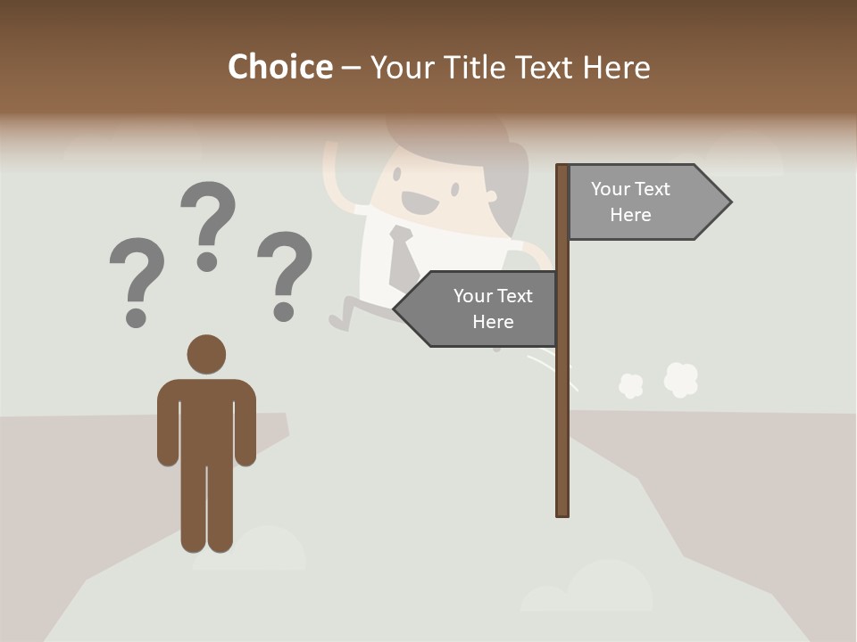 People Rock Broken PowerPoint Template