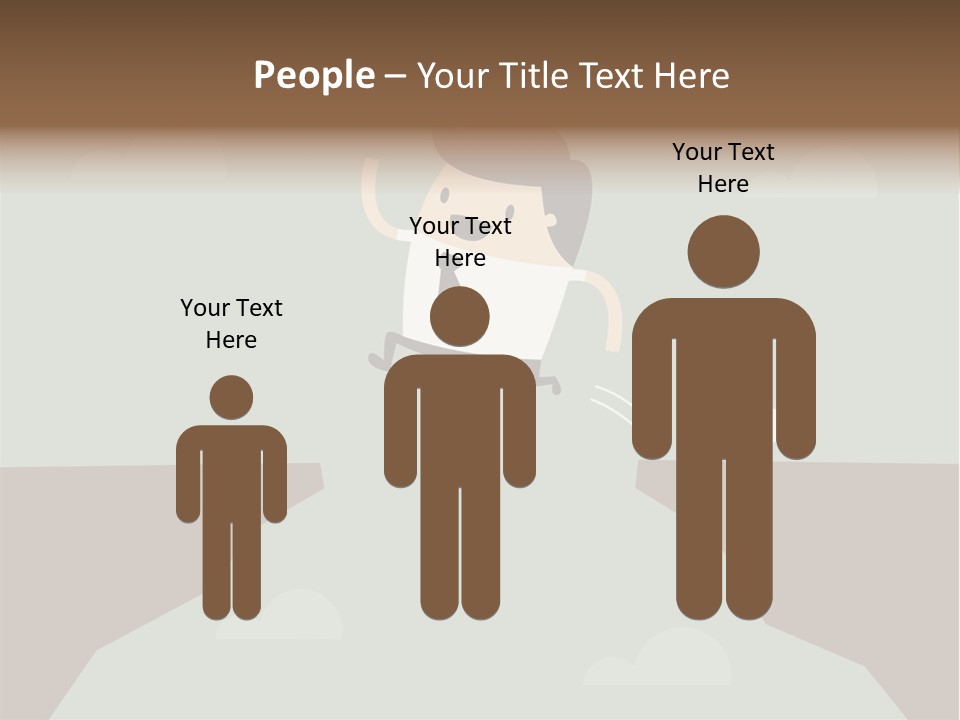 People Rock Broken PowerPoint Template