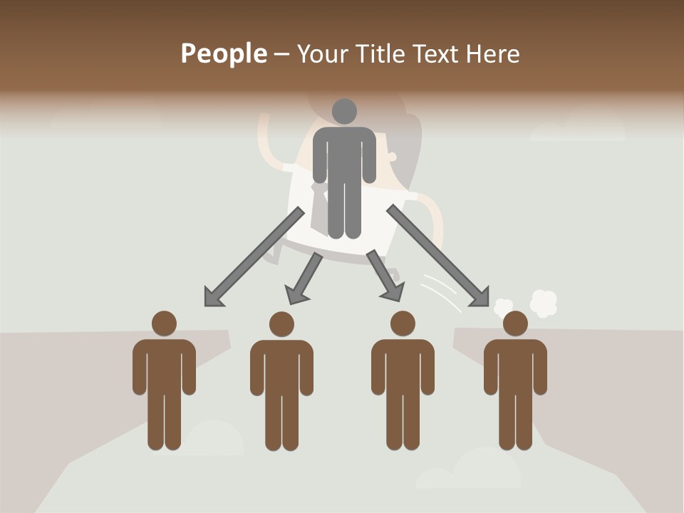 People Rock Broken PowerPoint Template
