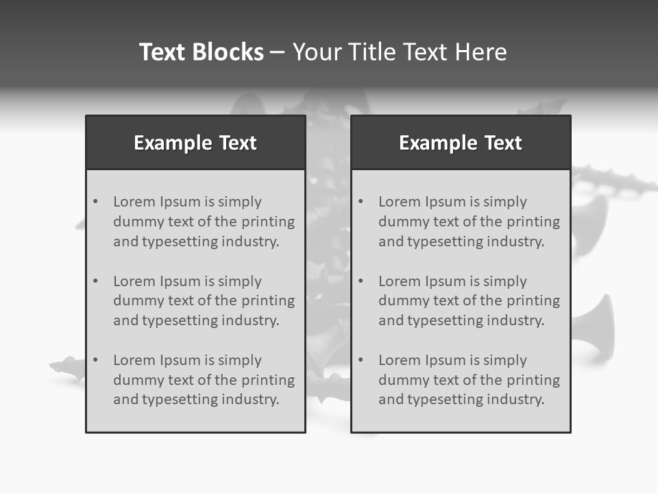 Stack Improvement Drywall PowerPoint Template