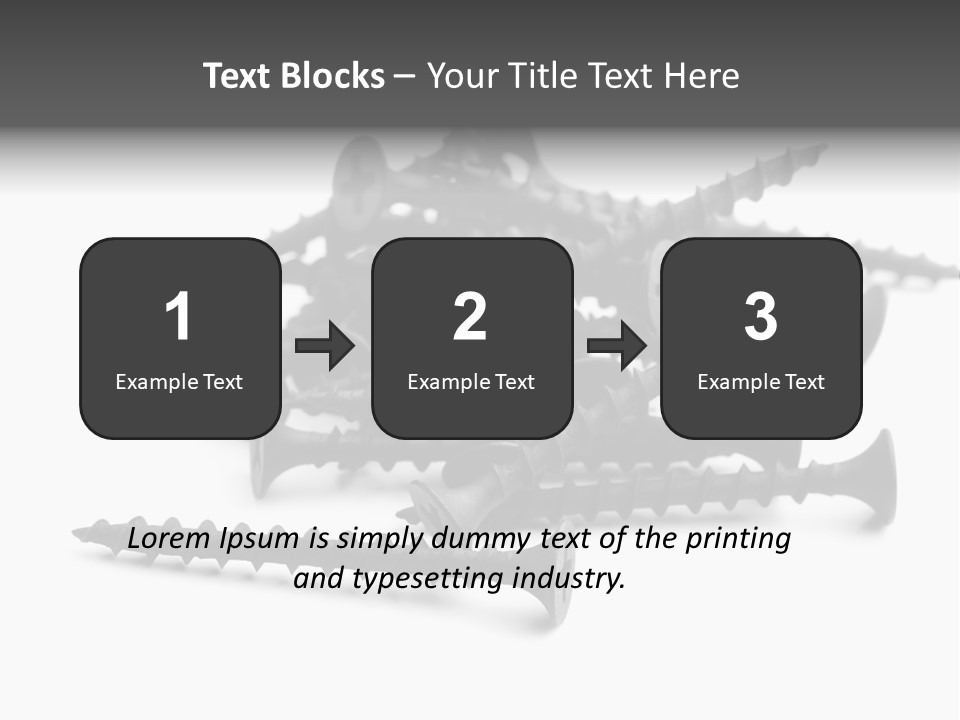 Stack Improvement Drywall PowerPoint Template