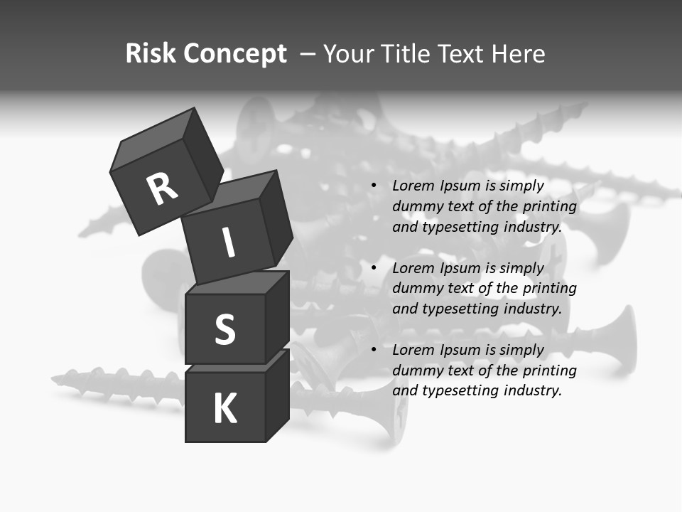 Stack Improvement Drywall PowerPoint Template