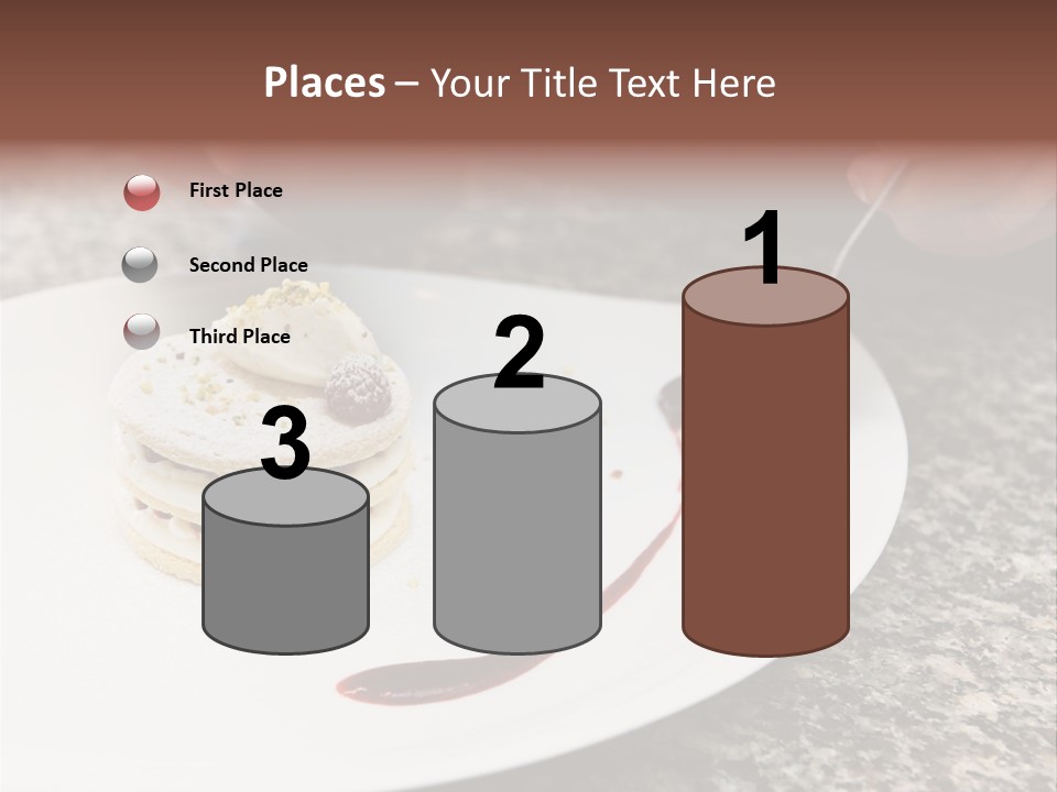 Cooked Cuisine Cake PowerPoint Template