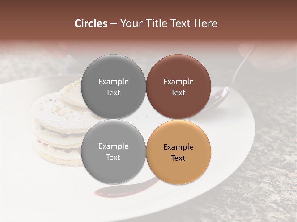 Cooked Cuisine Cake PowerPoint Template