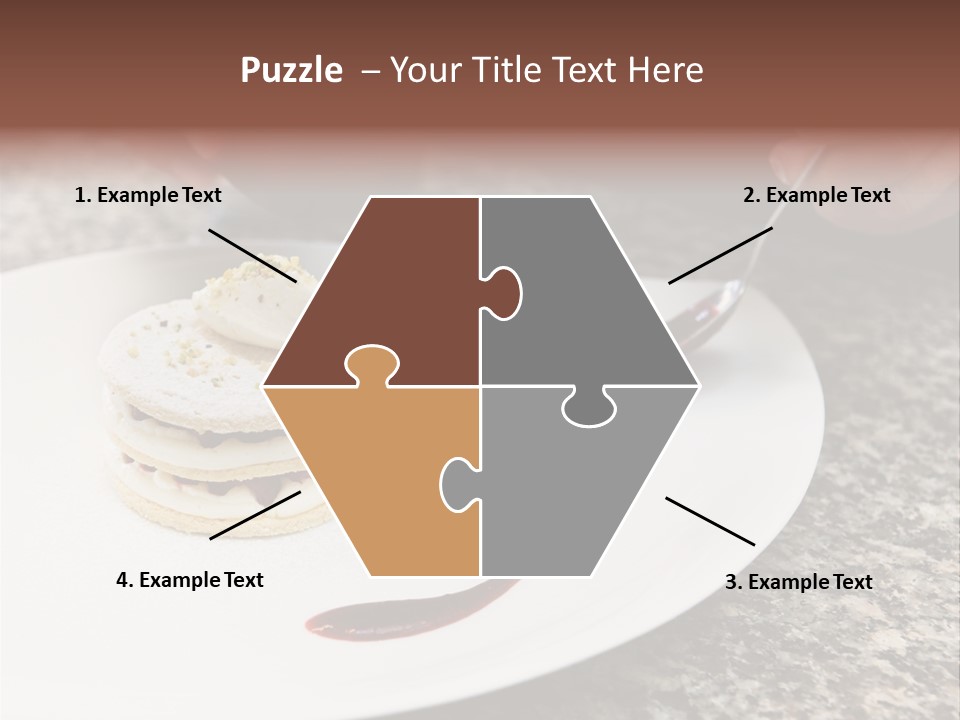 Cooked Cuisine Cake PowerPoint Template