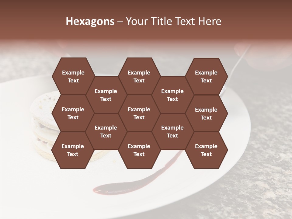 Cooked Cuisine Cake PowerPoint Template