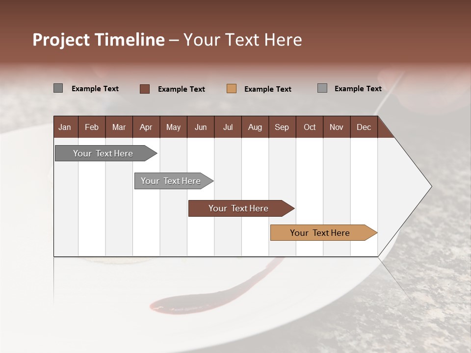 Cooked Cuisine Cake PowerPoint Template