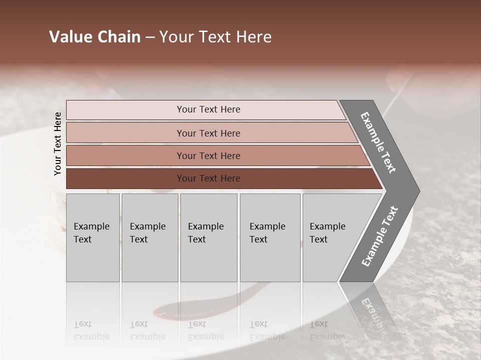 Cooked Cuisine Cake PowerPoint Template
