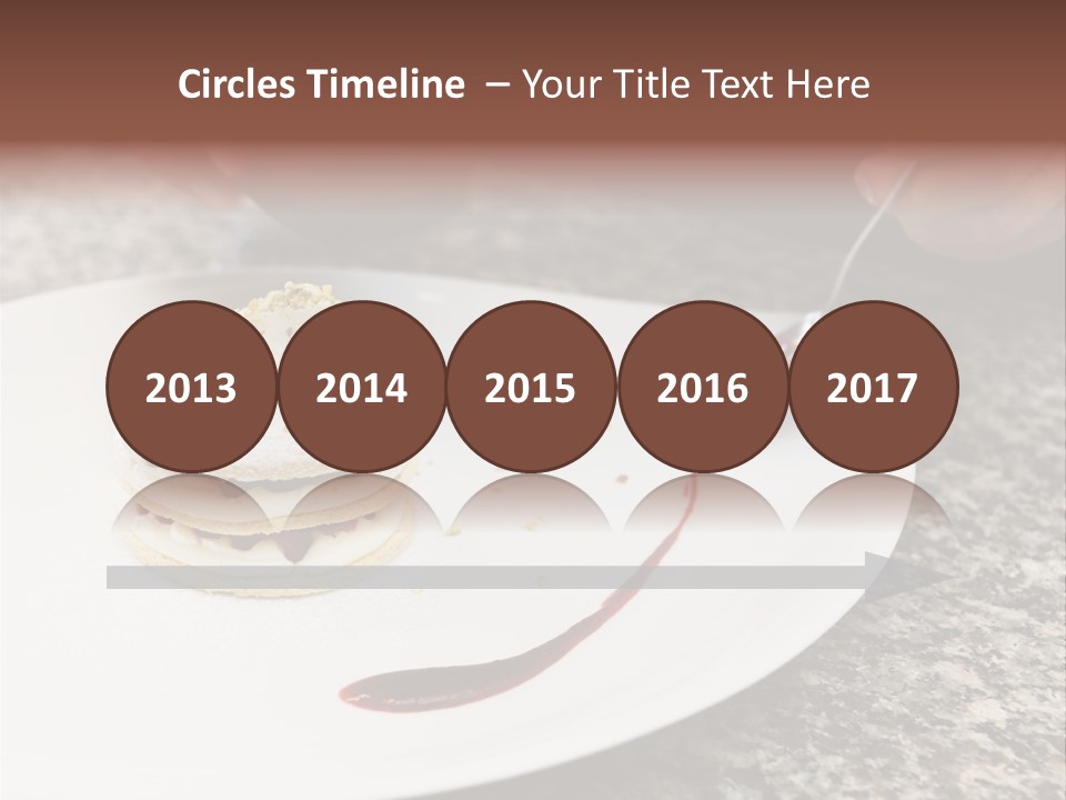 Cooked Cuisine Cake PowerPoint Template