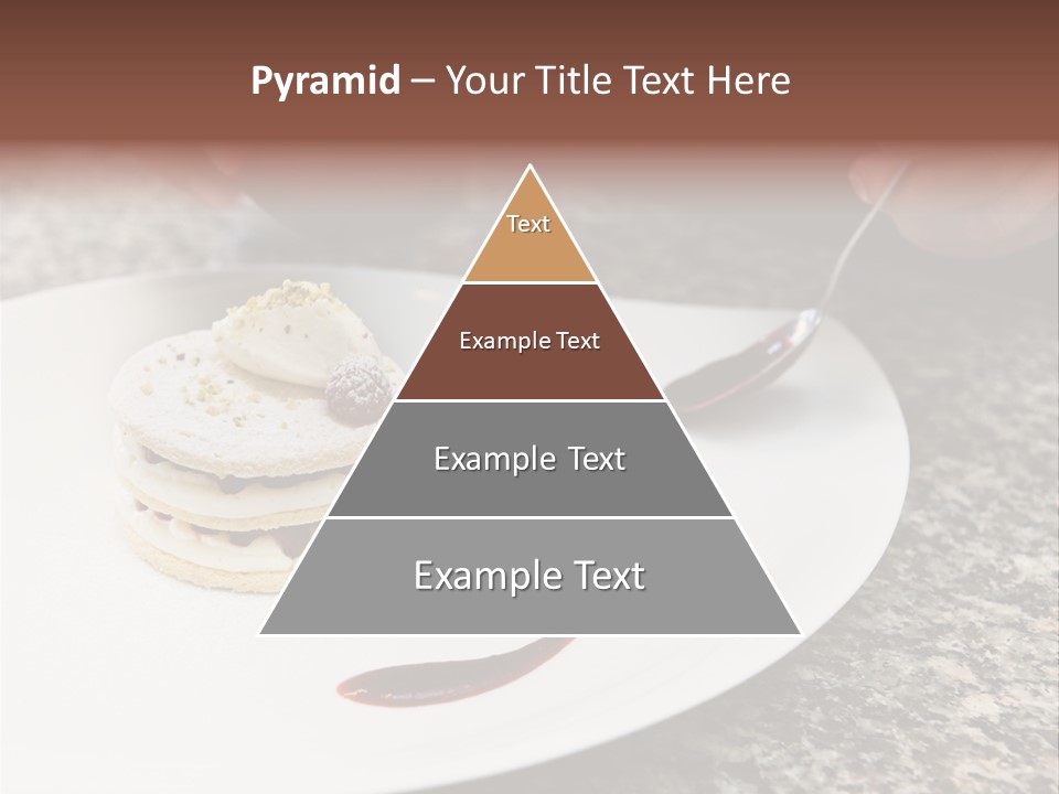 Cooked Cuisine Cake PowerPoint Template