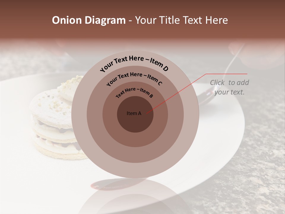 Cooked Cuisine Cake PowerPoint Template