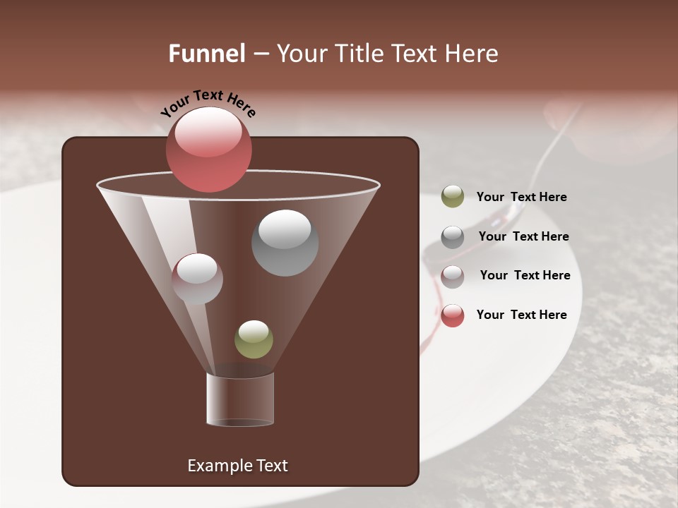 Cooked Cuisine Cake PowerPoint Template