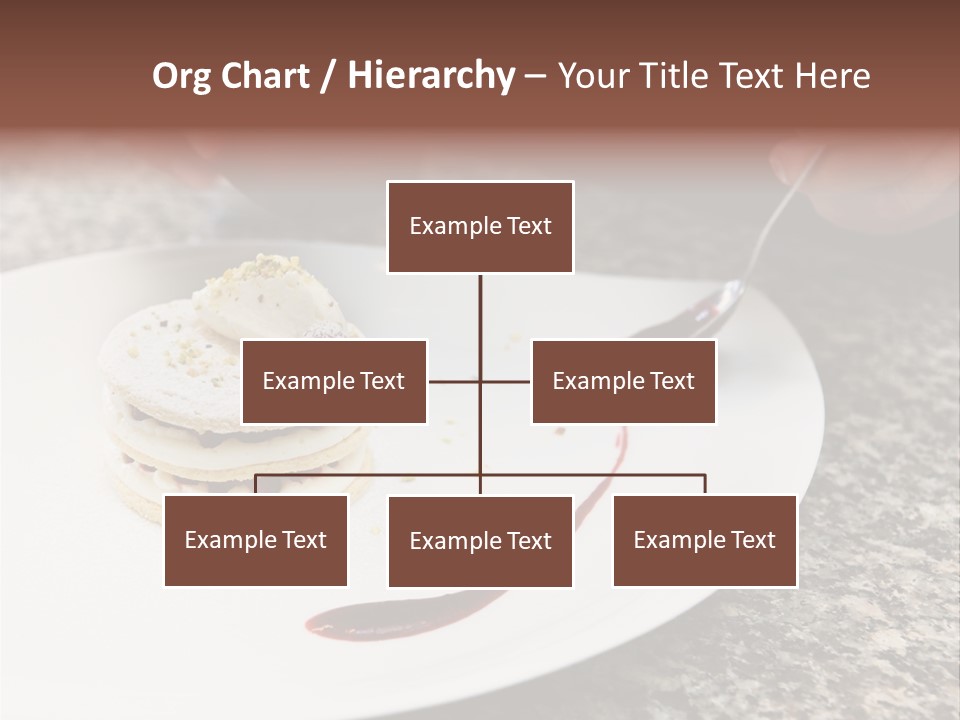 Cooked Cuisine Cake PowerPoint Template
