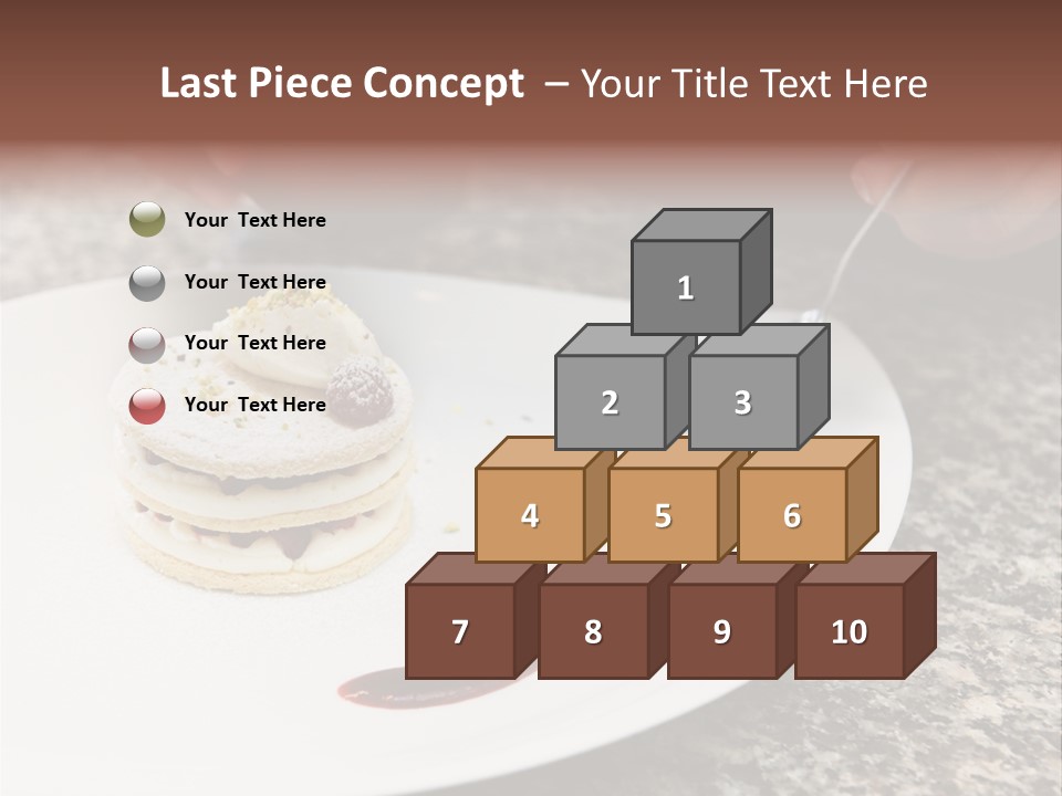 Cooked Cuisine Cake PowerPoint Template