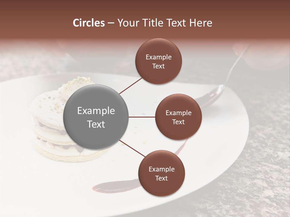 Cooked Cuisine Cake PowerPoint Template