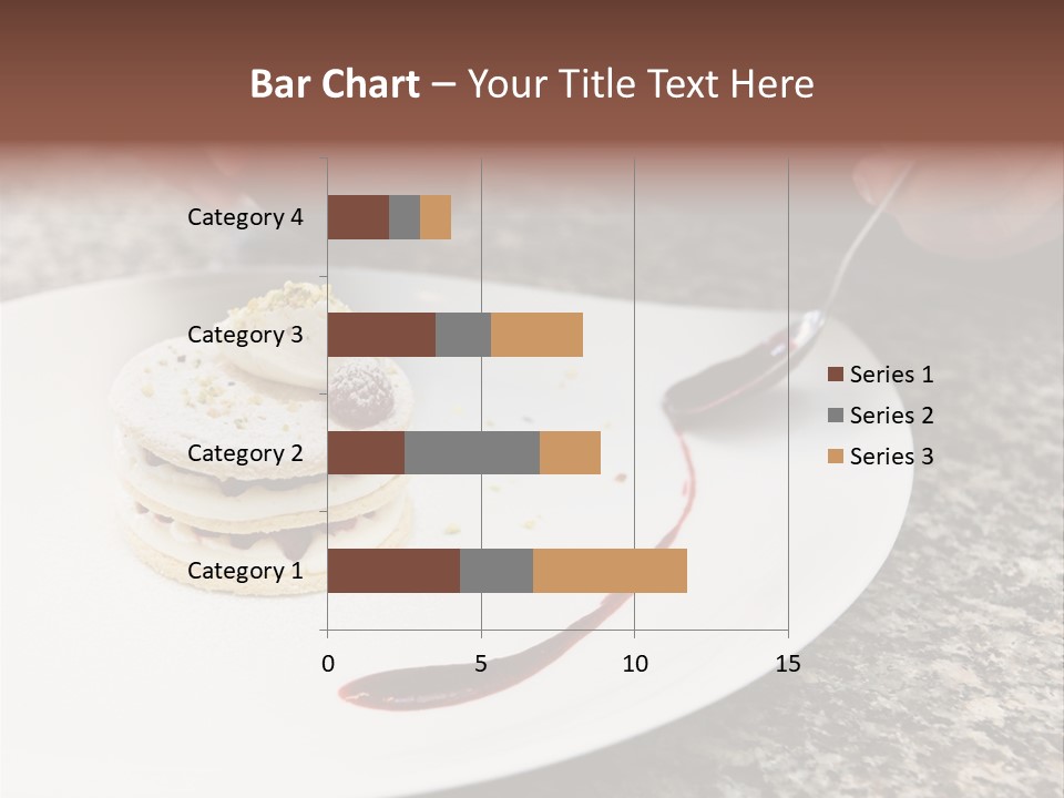 Cooked Cuisine Cake PowerPoint Template