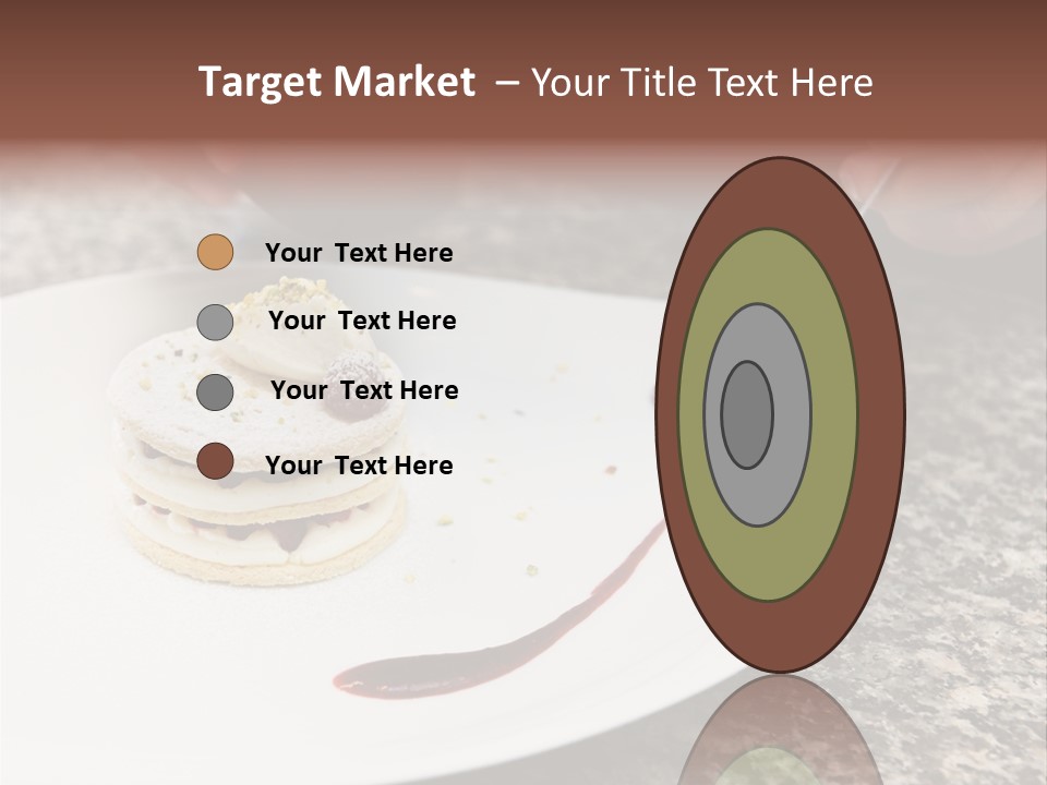 Cooked Cuisine Cake PowerPoint Template