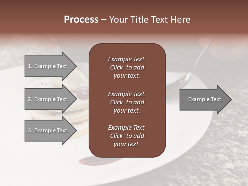 Cooked Cuisine Cake PowerPoint Template