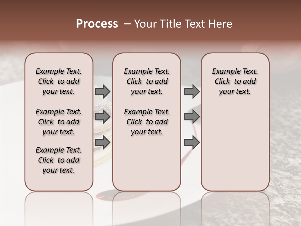 Cooked Cuisine Cake PowerPoint Template