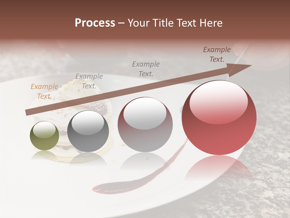 Cooked Cuisine Cake PowerPoint Template