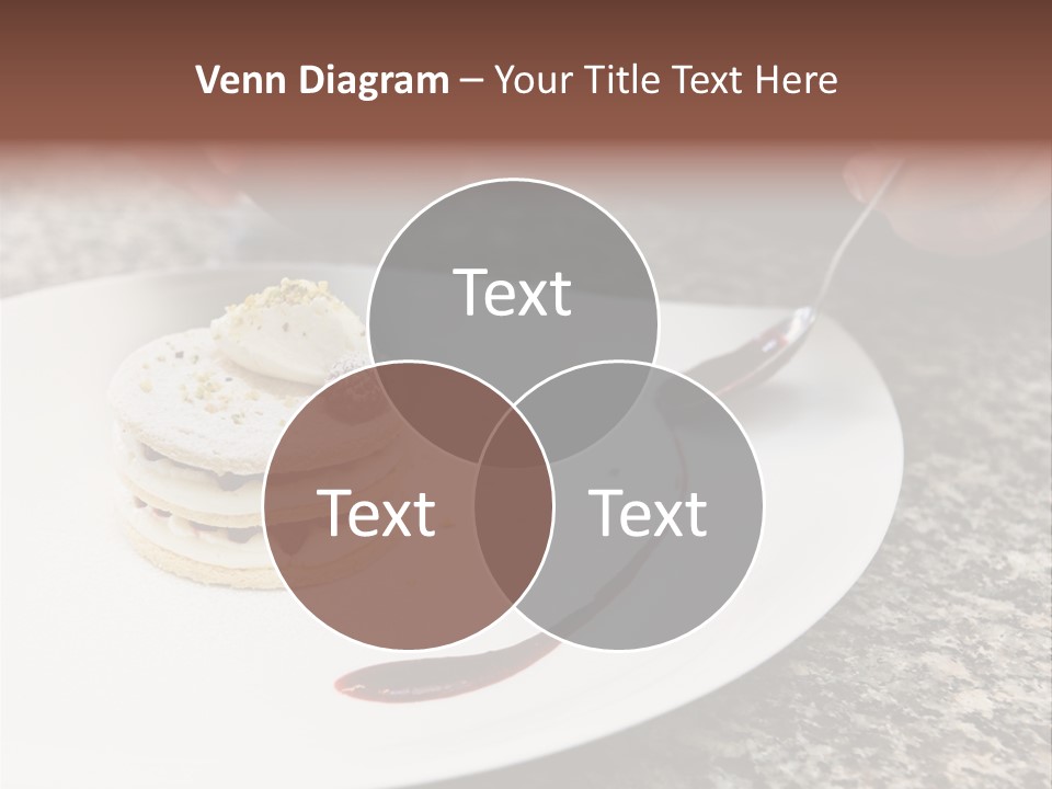 Cooked Cuisine Cake PowerPoint Template