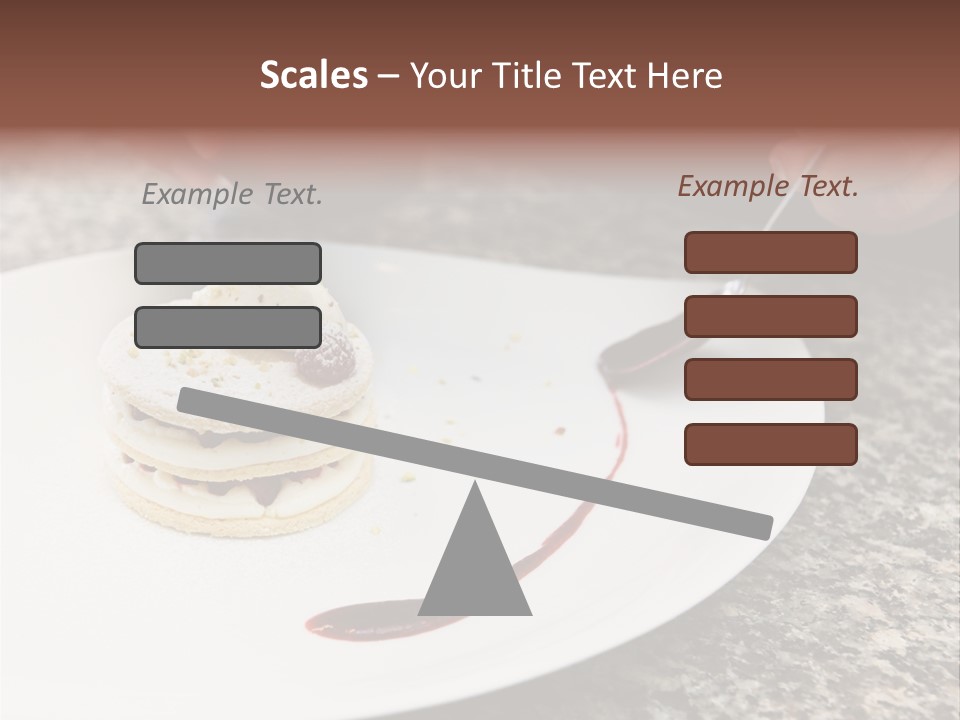 Cooked Cuisine Cake PowerPoint Template