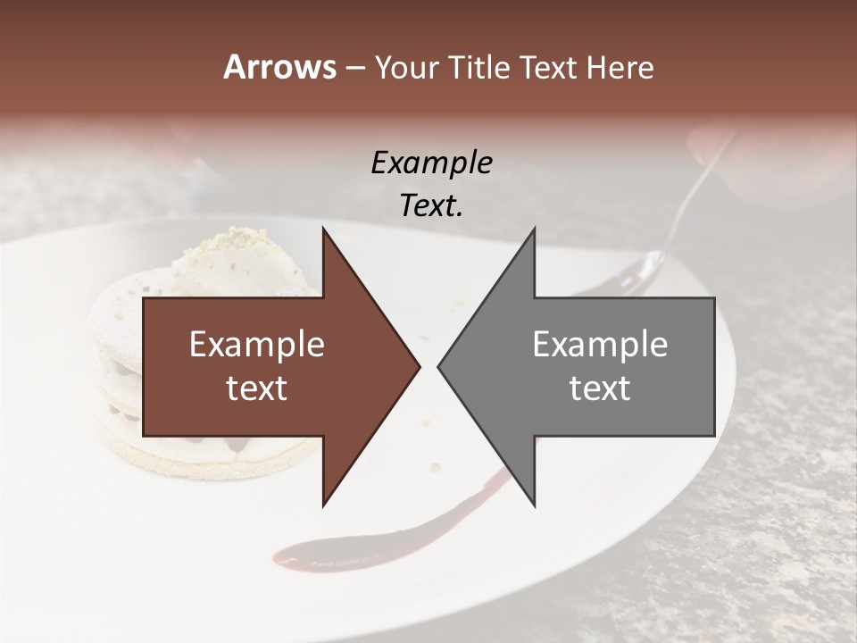 Cooked Cuisine Cake PowerPoint Template
