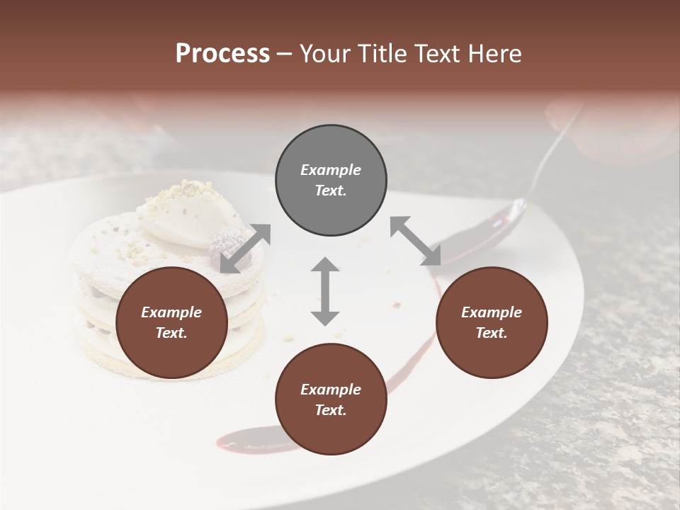 Cooked Cuisine Cake PowerPoint Template