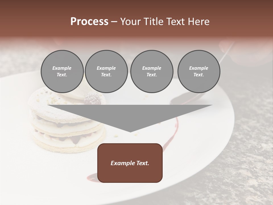 Cooked Cuisine Cake PowerPoint Template