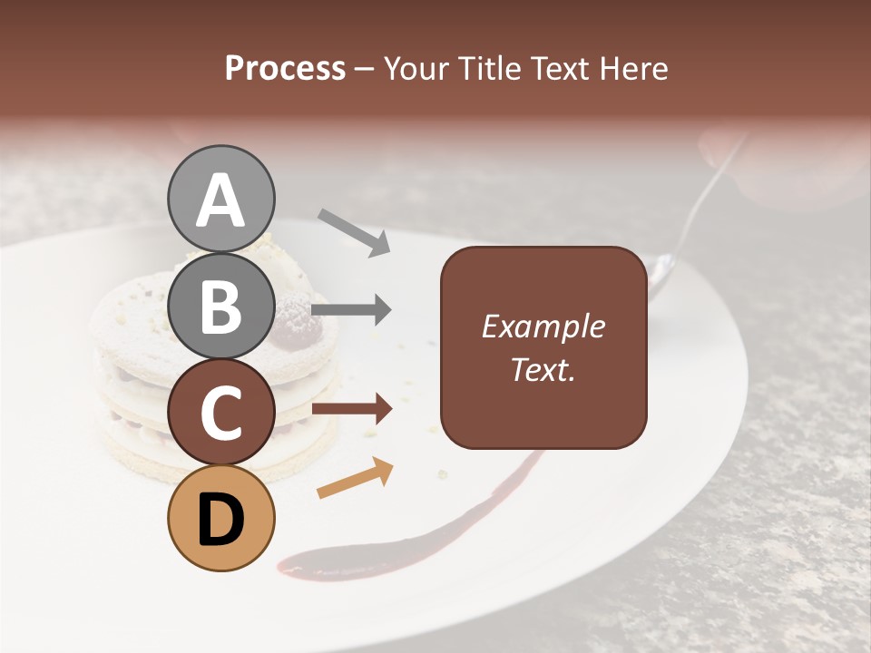Cooked Cuisine Cake PowerPoint Template