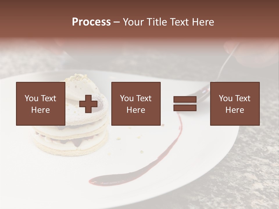 Cooked Cuisine Cake PowerPoint Template