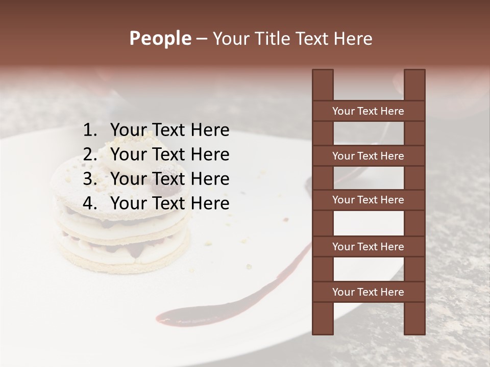 Cooked Cuisine Cake PowerPoint Template