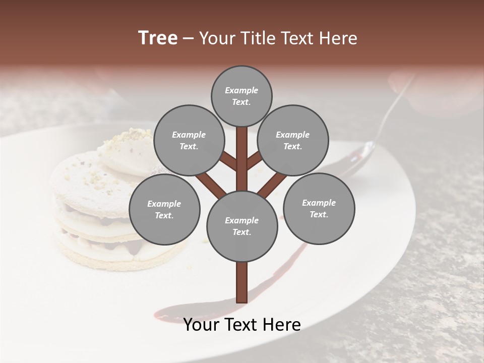 Cooked Cuisine Cake PowerPoint Template