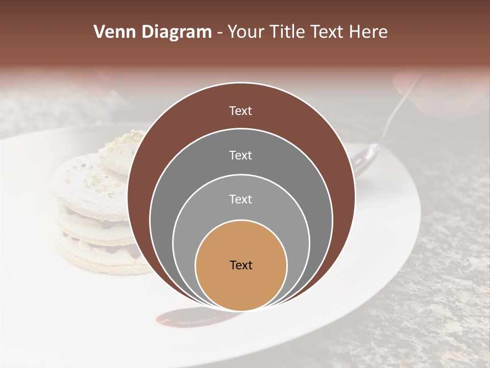Cooked Cuisine Cake PowerPoint Template